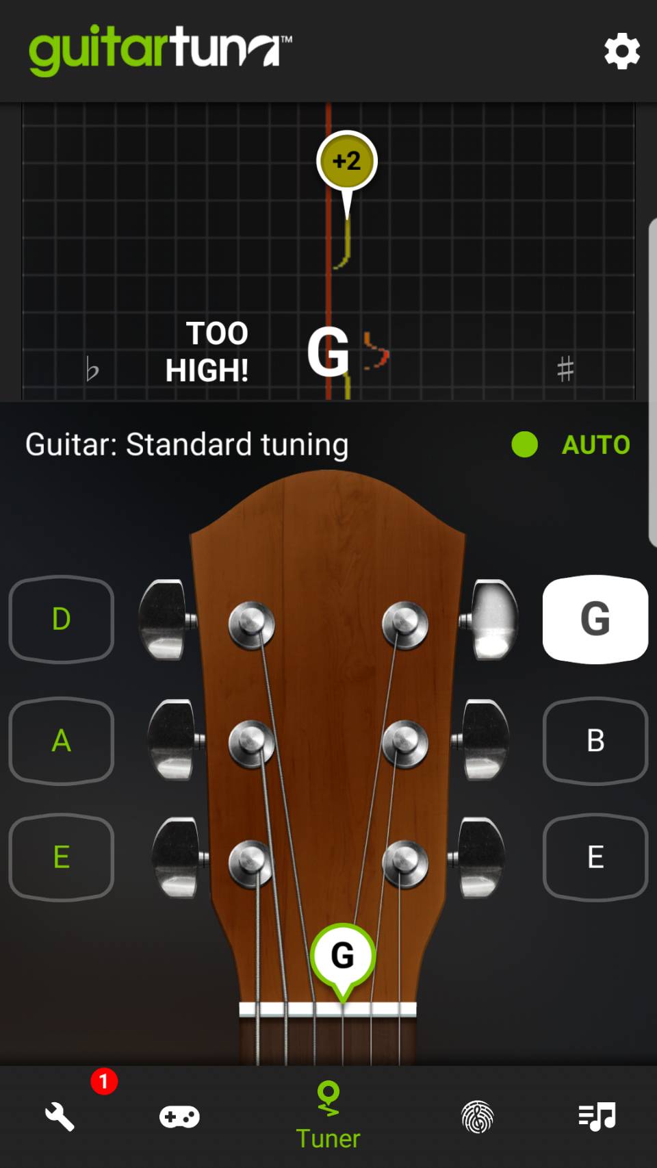Guitar Tuner App (HT6 APP & GUITAR TUNA REVIEW) | HobbyBite.com